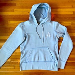 American Eagle 🦅 Baby Blue Monogram Hoodie
